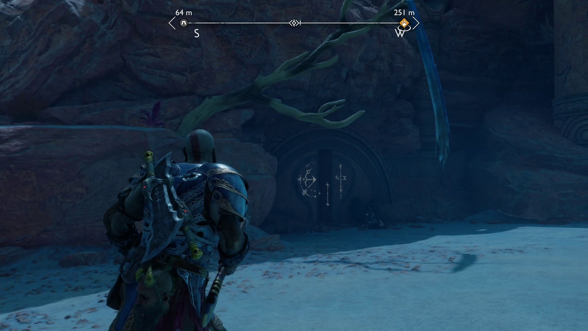 How to solve Alfheim Barrens southern cave Legendary Chest puzzle in